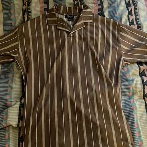 Brown polo shirt